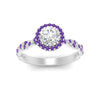 Load image into Gallery viewer, classic-vine-halo-round-purple-topaz-engagement-ring-in-white-gold-FD9126RORGVITOANGLE5-NL-WG?v=1757924865