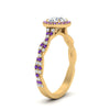 Load image into Gallery viewer, classic-vine-halo-round-purple-topaz-engagement-ring-in-yellow-gold-FD9126RORGVITOANGLE2-NL-YG?v=1757924865