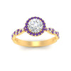 Load image into Gallery viewer, classic-vine-halo-round-purple-topaz-engagement-ring-in-yellow-gold-FD9126RORGVITOANGLE5-NL-YG?v=1757924865