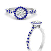 Load image into Gallery viewer, classic-vine-halo-round-sapphire-engagement-ring-in-white-gold-FD9126RORGSABLANGLE3-NL-WG?v=1757924865
