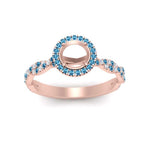 Load image into Gallery viewer, classic-vine-halo-semi-mount-blue-topaz-engagement-ring-in-rose-gold-FD9126SMRGICBLTOANGLE5-NL-RG?v=1757924986