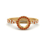 Load image into Gallery viewer, classic-vine-halo-semi-mount-orange-sapphire-engagement-ring-in-yellow-gold-FD9126SMRGSAOR-NL-YG?v=1757924986