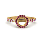 Load image into Gallery viewer, classic-vine-halo-semi-mount-pink-sapphire-engagement-ring-in-yellow-gold-FD9126SMRGSADRPI-NL-YG?v=1757924986