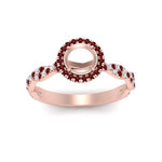 Load image into Gallery viewer, classic-vine-halo-semi-mount-ruby-engagement-ring-in-rose-gold-FD9126SMRGRUDRANGLE5-NL-RG?v=1757924986