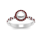 Load image into Gallery viewer, classic-vine-halo-semi-mount-ruby-engagement-ring-in-white-gold-FD9126SMRGRUDRANGLE5-NL-WG?v=1757924986