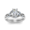 Load image into Gallery viewer, classic-vintage-twist-radiant-lab-grown-diamond-ring-set-in-platinum-FD8300RAB2ANGLE5-NL-WG