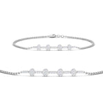 Load image into Gallery viewer, cluster-bar-chain-stackable-diamond-bracelet-in-FDBRC9642ANGLE2-NL-WG