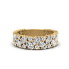 Load image into Gallery viewer, cluster-diamond-anniversary-ring-in-yellow-gold-FD10124B-NL-YG