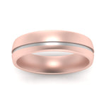 Load image into Gallery viewer, Comfort Fit 2 Tone Mens Wedding Band