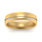 Load image into Gallery viewer, Comfort Fit 2 Tone Mens Wedding Band