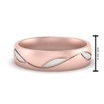 Load image into Gallery viewer, Comfort Fit Two Tone Mens Band