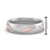Load image into Gallery viewer, Comfort Fit Two Tone Mens Band