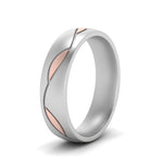 Load image into Gallery viewer, Comfort Fit Two Tone Mens Band