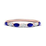 Load image into Gallery viewer, common-prong-elongated-sapphire-wedding-ring-in-FD9939BGSABL-NL-RG