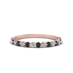 Load image into Gallery viewer, common-prong-thin-round-wedding-band-with-black-diamond-in-FDENS3023BGBLACK-NL-RG
