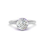 Load image into Gallery viewer, compass-point-under-halo-diamond-engagement-ring-with-purple-topaz-in-white-gold-FDENR2147RORGVITO-NL-WG