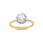 Load image into Gallery viewer, compass-point-under-halo-diamond-engagement-ring-with-purple-topaz-in-yellow-gold-FDENR2147RORGVITOANGLE5-NL-YG