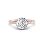 Load image into Gallery viewer, compass-point-under-halo-diamond-engagement-ring-with-sapphire-in-rose-gold-FDENR2147RORGSABL-NL-RG