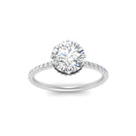 Load image into Gallery viewer, compass-point-under-halo-engagement-ring-with-black-diamond-in-white-gold-FDENR2147RORGBLACKANGLE5-NL-WG