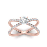 Load image into Gallery viewer, cross-band-cushion-cut-engagment-ring-rose-gold-FD9890CURANGLE5-NL-RG.jpg?v=1760525715