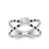 Load image into Gallery viewer, cross-band-cushion-cut-engagment-ring-with-black-diamond-white-gold-FD9890CURGBLACKANGLE5-NL-WG_9e119549-5941-48f8-8553-6406ea206357.jpg?v=1760525870