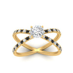 Load image into Gallery viewer, cross-band-cushion-cut-engagment-ring-with-black-diamond-yellow-gold-FD9890CURGBLACKANGLE5-NL-YG_0b8c734c-5dfe-4991-8b08-a6815b8f5738.jpg?v=1760525946