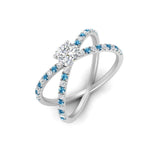 Load image into Gallery viewer, cross-band-cushion-cut-engagment-ring-with-blue-topaz-white-gold-FD9890CURGICBLTOANGLE2-NL-WG_0a8551bd-fbcb-4497-b886-cefb098dd3a7.jpg?v=1760525946