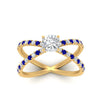 Load image into Gallery viewer, cross-band-cushion-cut-engagment-ring-with-sapphire-yellow-gold-FD9890CURGSABLANGLE5-NL-YG_9605ed55-b42e-4ad0-ba72-4c81acc3abcc.jpg?v=1760525870