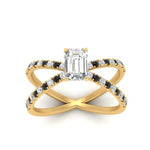 Load image into Gallery viewer, cross-band-emerald-cut-engagment-ring-with-black-diamond-yellow-gold-FD9890EMRGBLACKANGLE5-NL-YG_3f38692c-bba5-4bfa-a487-435ded9c5d1a.jpg?v=1760525946