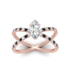 Load image into Gallery viewer, cross-band-marquise-cut-engagment-ring-with-black-diamond-rose-gold-FD9890MQRGBLACKANGLE5-NL-RG_bfcf8ae2-0f3e-4196-98af-28817680a939.jpg?v=1760525898