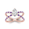 Load image into Gallery viewer, cross-band-marquise-cut-engagment-ring-with-purple-topaz-rose-gold-FD9890MQRGVITOANGLE5-NL-RG_a3457b11-d206-402a-8d6b-d369d0abe0a1.jpg?v=1760525899