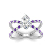 Load image into Gallery viewer, cross-band-marquise-cut-engagment-ring-with-purple-topaz-white-gold-FD9890MQRGVITOANGLE5-NL-WG_c0d3dec3-29f5-4eaf-997c-695dbcc11e73.jpg?v=1760525899