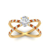 Load image into Gallery viewer, cross-band-oval-shaped-engagment-ring-with-orange-sapphire-yellow-gold-FD9890OVRGSAORANGLE5-NL-YG_26b4a462-eb92-4664-895e-5cf246214f17.jpg?v=1760525908