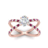 Load image into Gallery viewer, cross-band-oval-shaped-engagment-ring-with-pink-sapphire-rose-gold-FD9890OVRGSADRPIANGLE5-NL-RG_82215bd0-ec8e-4400-8cec-8675cb6e2f23.jpg?v=1760525909