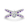Load image into Gallery viewer, cross-band-oval-shaped-engagment-ring-with-purple-topaz-white-gold-FD9890OVRGVITO-NL-WG_aad9a735-982f-4386-aaff-5da121da0c1f.jpg?v=1760525909