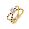 Load image into Gallery viewer, cross-band-radiant-cut-engagment-ring-with-ruby-yellow-gold-FD9890RARGRUDRANGLE2-NL-YG_a86ca938-ec84-438d-971f-73c9a7f55488.jpg?v=1760525935