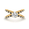 Load image into Gallery viewer, cross-band-round-cut-engagment-ring-with-black-diamond-yellow-gold-FD9890RORGBLACK-NL-YG_bc93a392-240d-4b91-a6d5-6d21a6d8ca37.jpg?v=1760525946