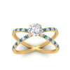 Load image into Gallery viewer, cross-band-round-cut-engagment-ring-with-blue-topaz-yellow-gold-FD9890RORGICBLTOANGLE5-NL-YG_6889bc46-4ff6-491a-ad48-fe43feb226e4.jpg?v=1760525946
