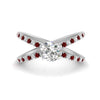 Load image into Gallery viewer, cross-band-round-cut-engagment-ring-with-ruby-white-gold-FD9890RORGRUDR-NL-WG_5248ba17-db1a-4f4d-9518-a67d58261bde.jpg?v=1760525946
