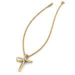 Load image into Gallery viewer, cross-design-pendant-with-diamond-in-yellow-gold-FDPD10729-ANGLE2-NL-YG