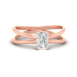 Load image into Gallery viewer, crossover-radiant-cut-solitaire-engagement-ring-in-rose-gold-fdenr1008rarsleep-nl-rg