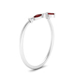 Load image into Gallery viewer, crown-marquise-ruby-and-round-diamond-band-in-FD9612BGRUDR-NL-WG