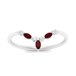 Load image into Gallery viewer, crown-marquise-ruby-and-round-diamond-band-in-FD9612BGRUDR-NL-WG