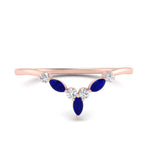 Load image into Gallery viewer, crown-marquise-sapphire-and-round-diamond-band-in-FD9612BGSABL-NL-RG
