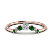 curved-band-for-solitaire-diamond-ring-with-emerald-in-rose-gold-FD123941BGEMGR-NL-RG.jpg