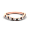 Load image into Gallery viewer, curved-black-diamond-wedding-ring-for-women-in-rose-gold-fdens2255bgblacksleep-nl-rg-ws1.jpg