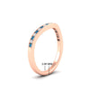 Load image into Gallery viewer, curved-channel-blue-topaz-women-matching-band-in-rose-gold-fdens2255bgicbltoangle2-nl-rg-ws2-hw.jpg