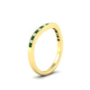 Load image into Gallery viewer, curved-channel-emerald-women-matching-band-in-yellow-gold-fdens2255bgemgrangle2-nl-yg-ws2.jpg