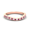 Load image into Gallery viewer, curved-channel-pink-sapphire-women-matching-band-in-rose-gold-fdens2255bgsadrpisleep-nl-rg-ws2.jpg