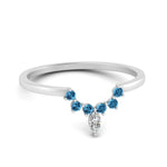 Load image into Gallery viewer, curved-crown-blue-topaz-wedding-band-in-white-gold-FD1046BGICBLTO-NL-WG.jpg?v=1766983852